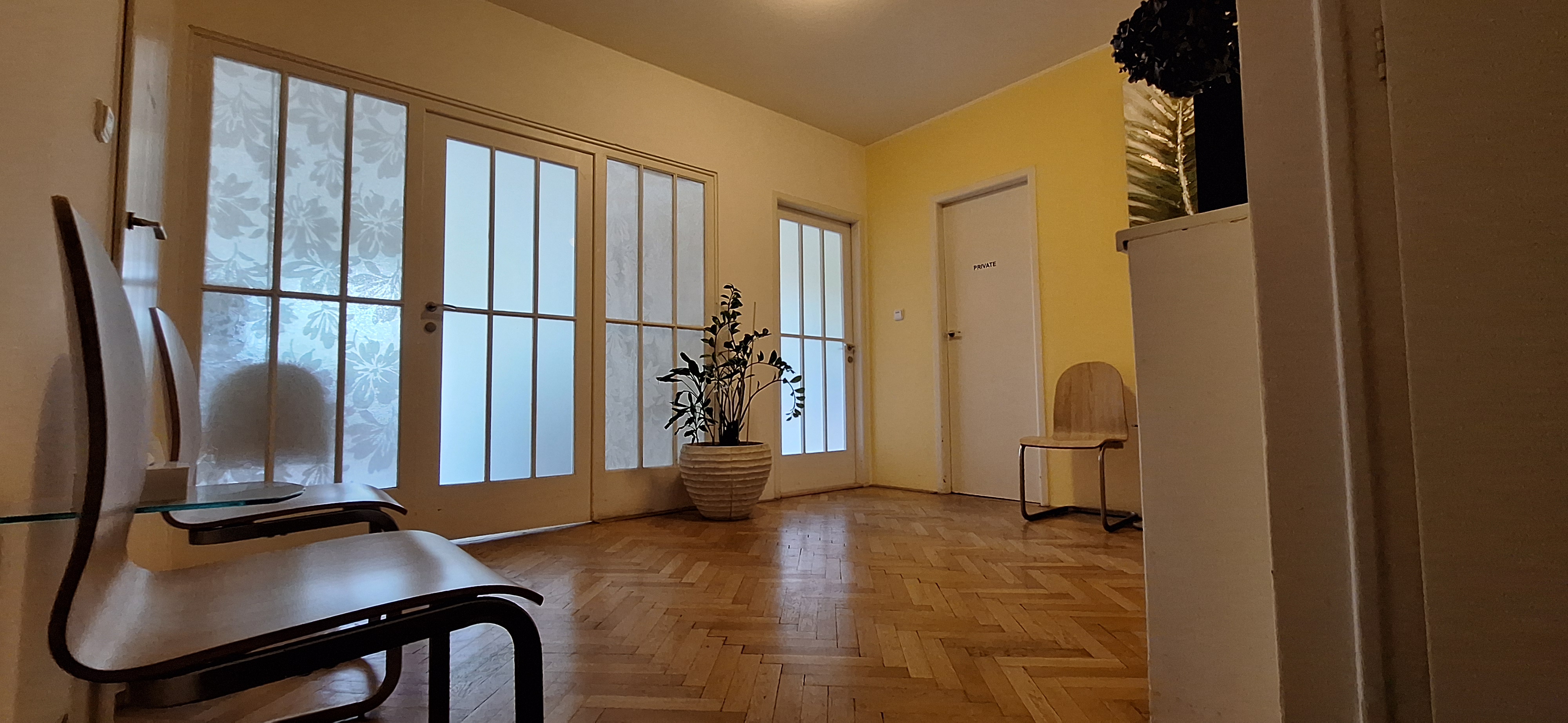 Detail of the clinic space